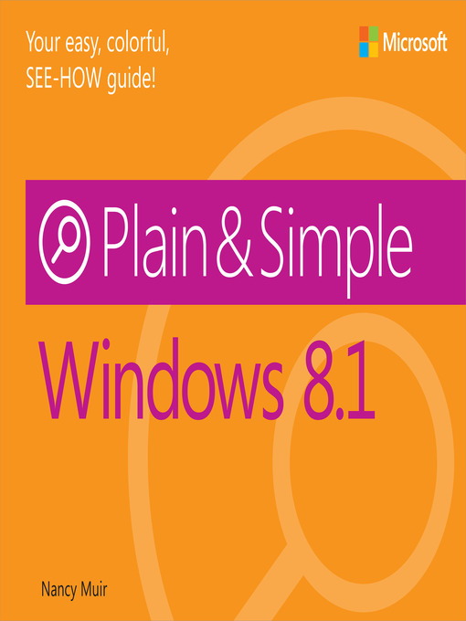 Title details for Windows 8.1 Plain & Simple by Joli Ballew - Available
